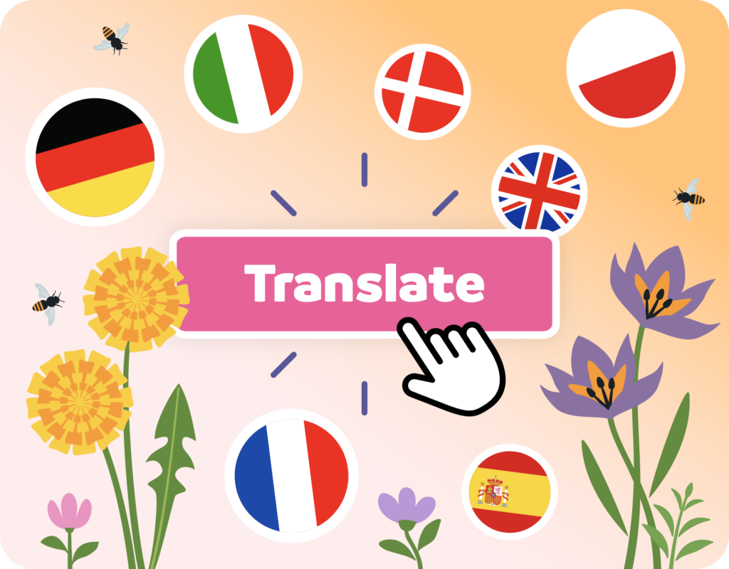 Automatic Translations for Editors
